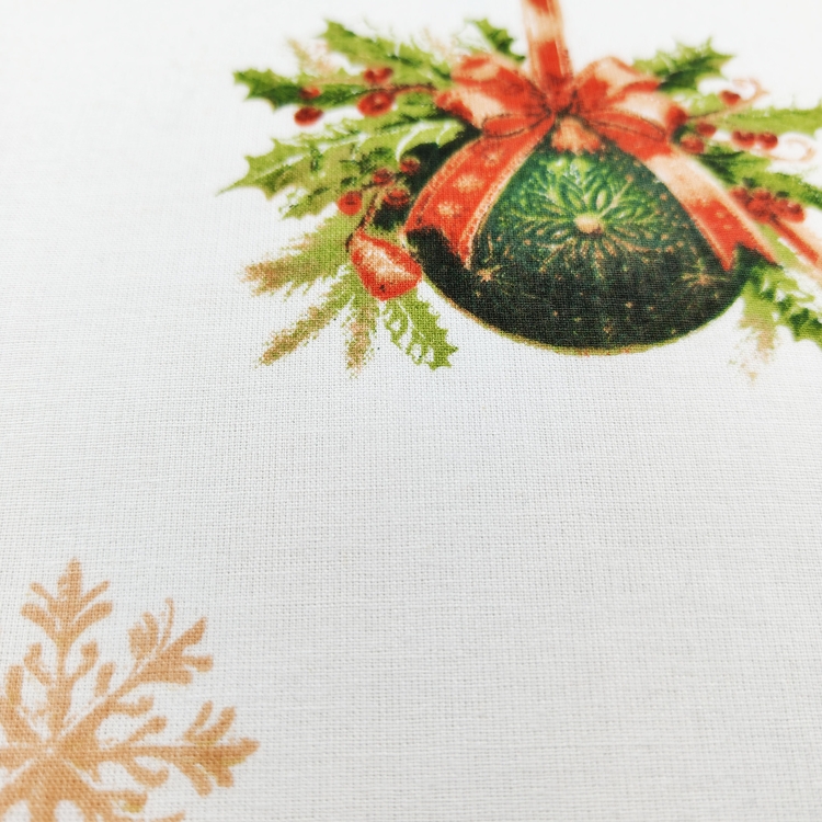 Pościel Świąteczna bawełniana z płótna 160- Dziadek do orzechów